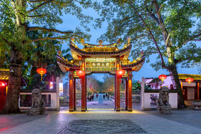 中国的西湖公园