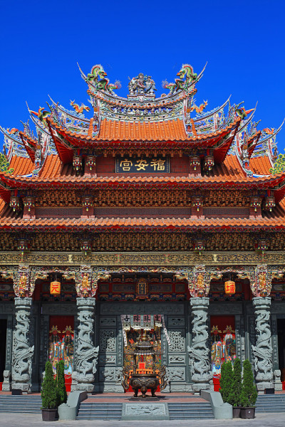 台湾台南的道教寺庙