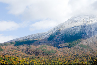 日本北海道秋知床关