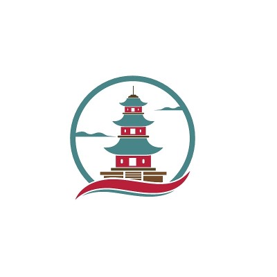 宝塔图标矢量图