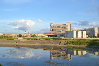 圣彼得堡的居住郊区。
