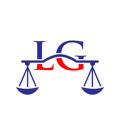 律师事务所Letter LG Logo设计。律师，司法，律师律师，法律，律师服务，律师事务所，规模，