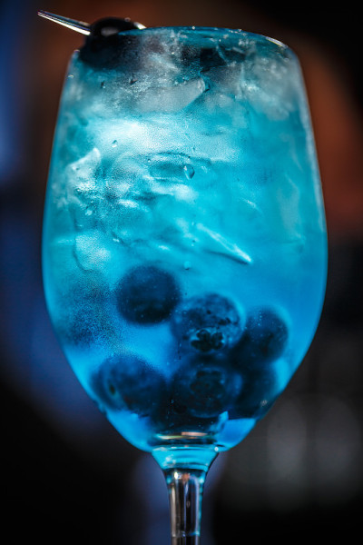 蓝色泻湖鸡尾酒