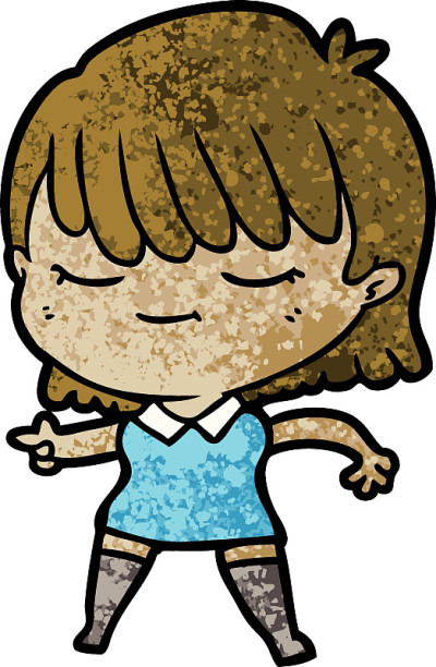 卡通的女人