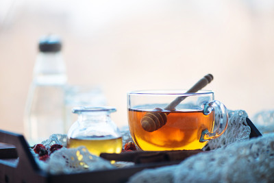 早茶加蜂蜜