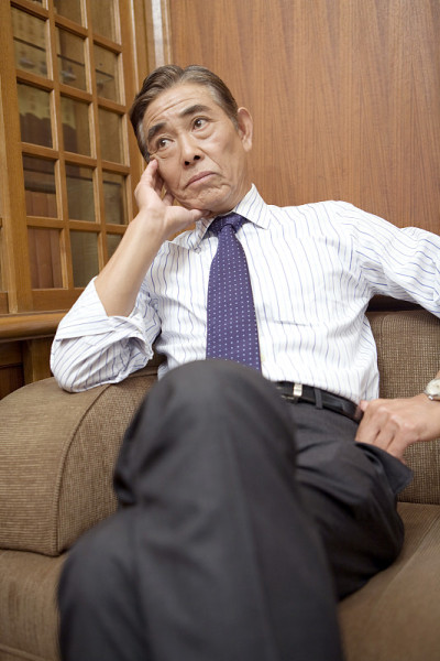 在休息室与总统放松