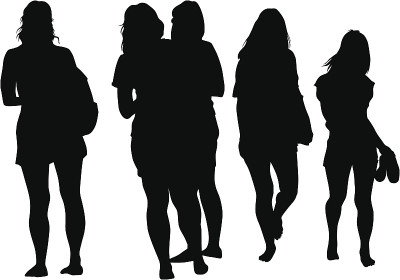 群的女孩