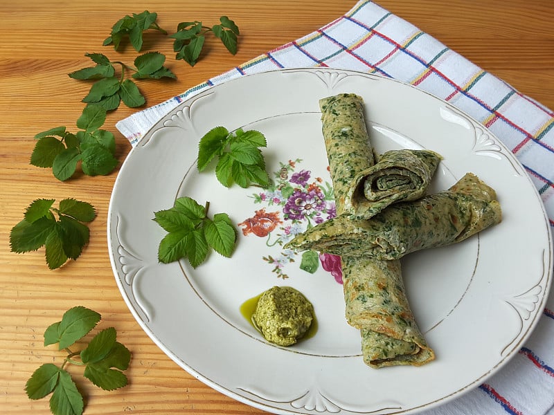 鱼腥草姜煎盘，有机食品