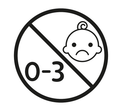 不适合3岁以下儿童