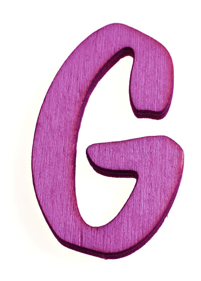 木制字母G