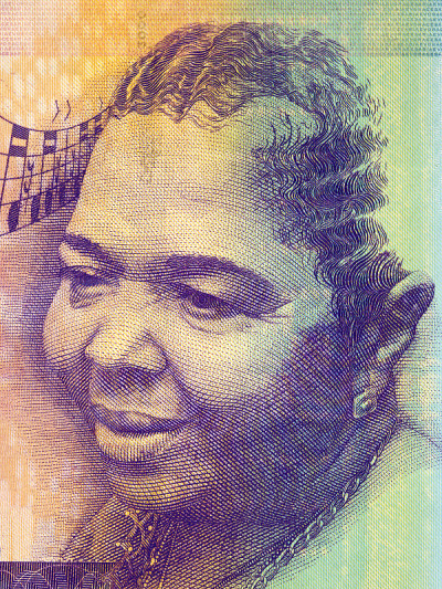 Cesaria Evora的肖像
