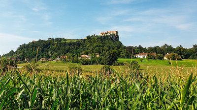 奥地利的Riegersburg乡村