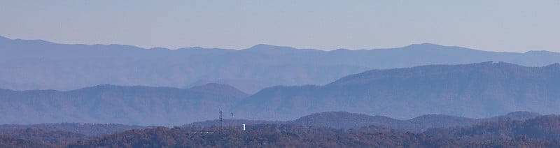 大烟山从诺克斯维尔，TN