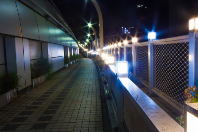 城市的灯光
