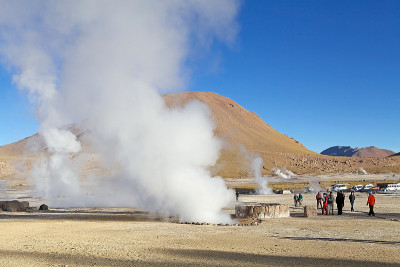 El Tatio间歇泉，智利