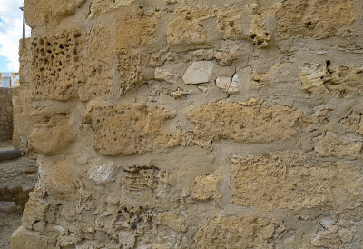 位于突尼斯地中海沿岸的中世纪堡垒Bordj El Kebir (Fort Ghazi Mustaph