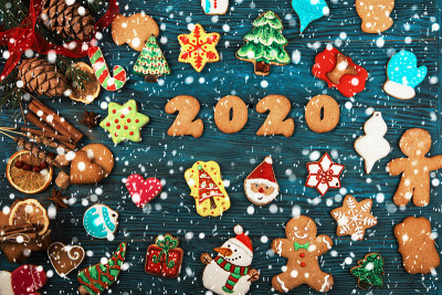 新的2020年姜饼