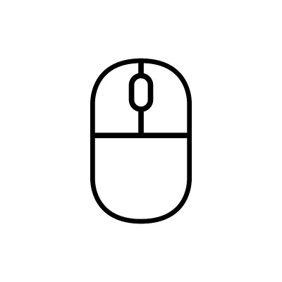 鼠标矢量图标