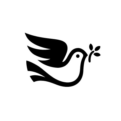鸽子和平图标