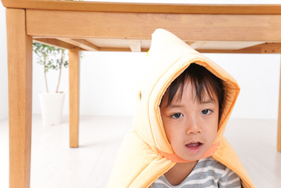 孩子保护头部