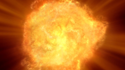 爆炸火球抽象纹理