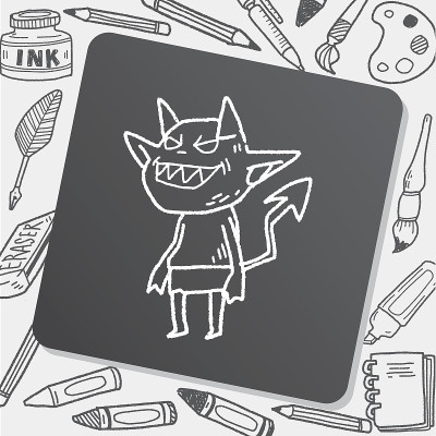 魔鬼涂鸦