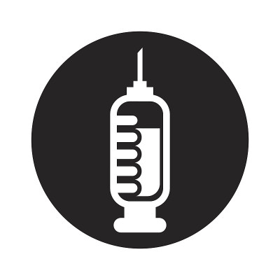 注射器医疗隔离图标
