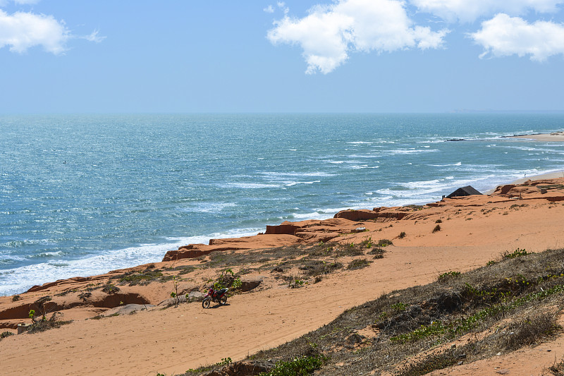 Canoa Quebrada海滩，塞阿拉，巴西