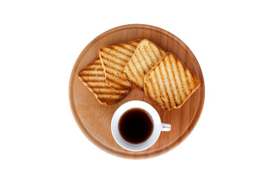 烤面包和茶