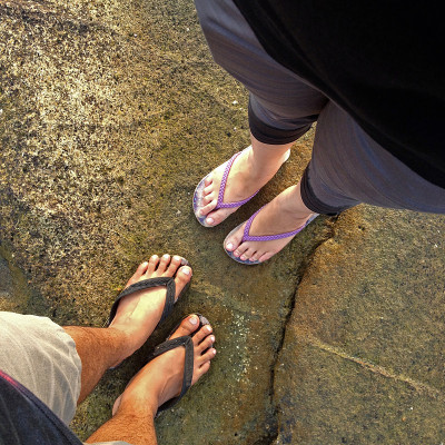 漫步夫妇