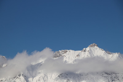 Leutascher Dreitorspitze, Wetterstein Mountains du