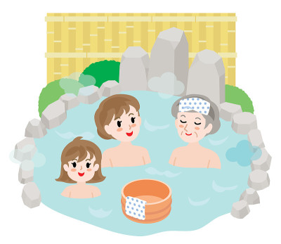 那些在户外洗澡的女人。