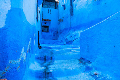 Chefchaouen，蓝色的小镇