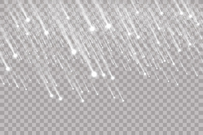 雪花落在透明的背景上。水滴下落纹理。