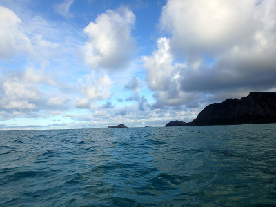 威马纳洛湾的海浪