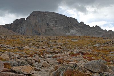 朗斯峰，科罗拉多14号雷暴建筑，落基山脉，美国