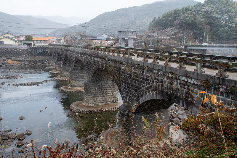 中松市，亚美镇，亚美街大桥