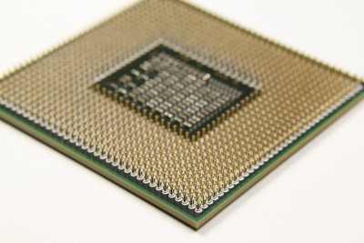 处理器cpu近距离为电脑pc和笔记本宏cpu拍照