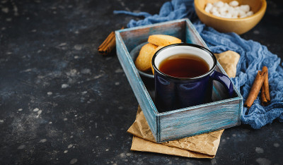 一杯茶和饼干