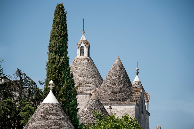 意大利Alberobello的Trulli Curch。