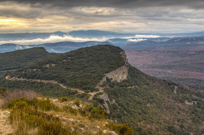 塞文山的花束山