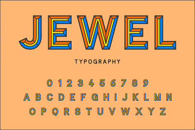 Font alphabet