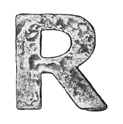 金属字母
