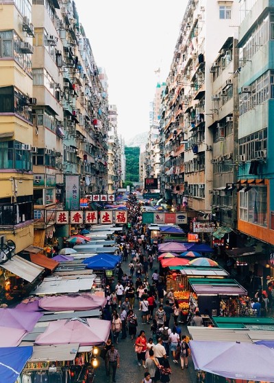 香港的标志性街道