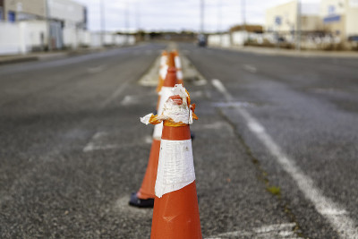 道路危险锥