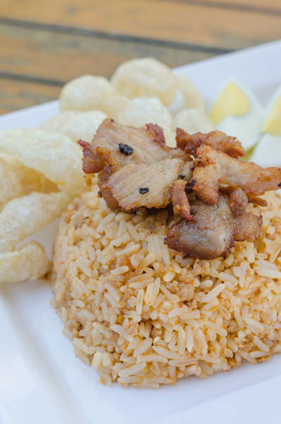 猪肉炒饭