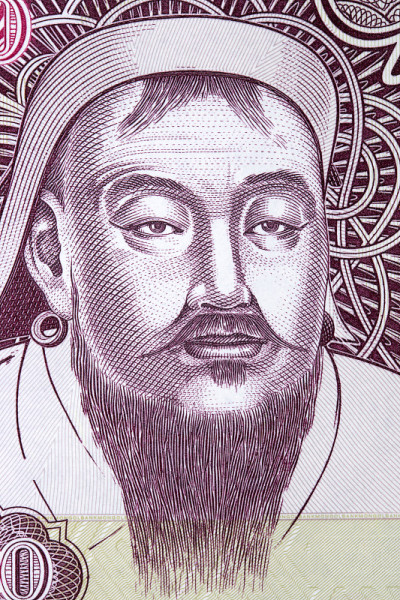 成吉思汗的肖像