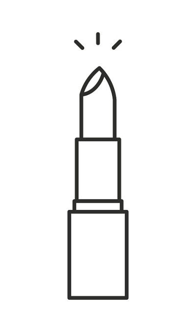 口红矢量图标