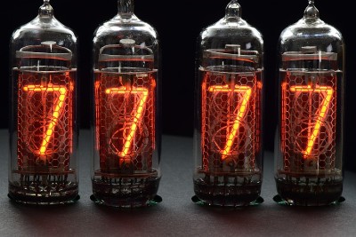 幸运数字7，数码管