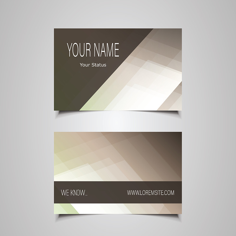 Business Card Design Template